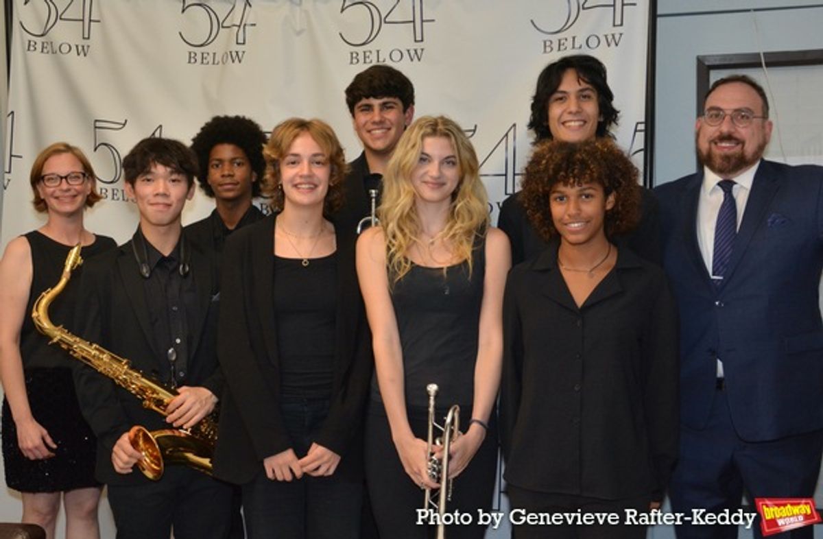 Brian Worsdale joins The PopsEd Alumni Ensemble that includes Law Watford (Alto Sax), Wynn Chang (Tenor Sax). Christopher LeDoux (Trumpet 1), Zoe Shack (Trumpet 2), Olivia Busiri Vici (Trombone), Liana Logan (Bass), Mateo Gregorio (Drums) and Eli Windau (Piano and PopsEd Teaching Artist) at 