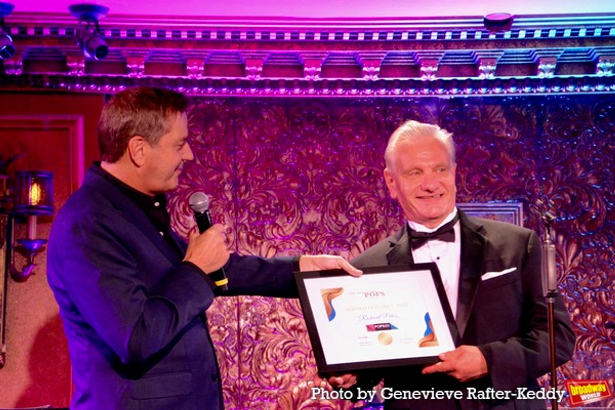 Steven Reineke and Richard Peters (PopsEd Honoree) at 