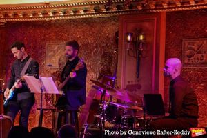 Band members-Justin Goldner (Guitar) Rob Jost (Bass) and Jared Schonig (Drums) @ BroadwayWorld Band members-Justin Goldner (Guitar) Rob Jost (Bass) and Jared Schonig (Drums) Photo