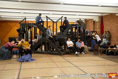 The cast of LES MISERABLES Photo
