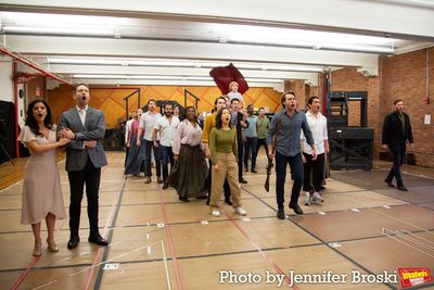 The cast of LES MISERABLES Photo