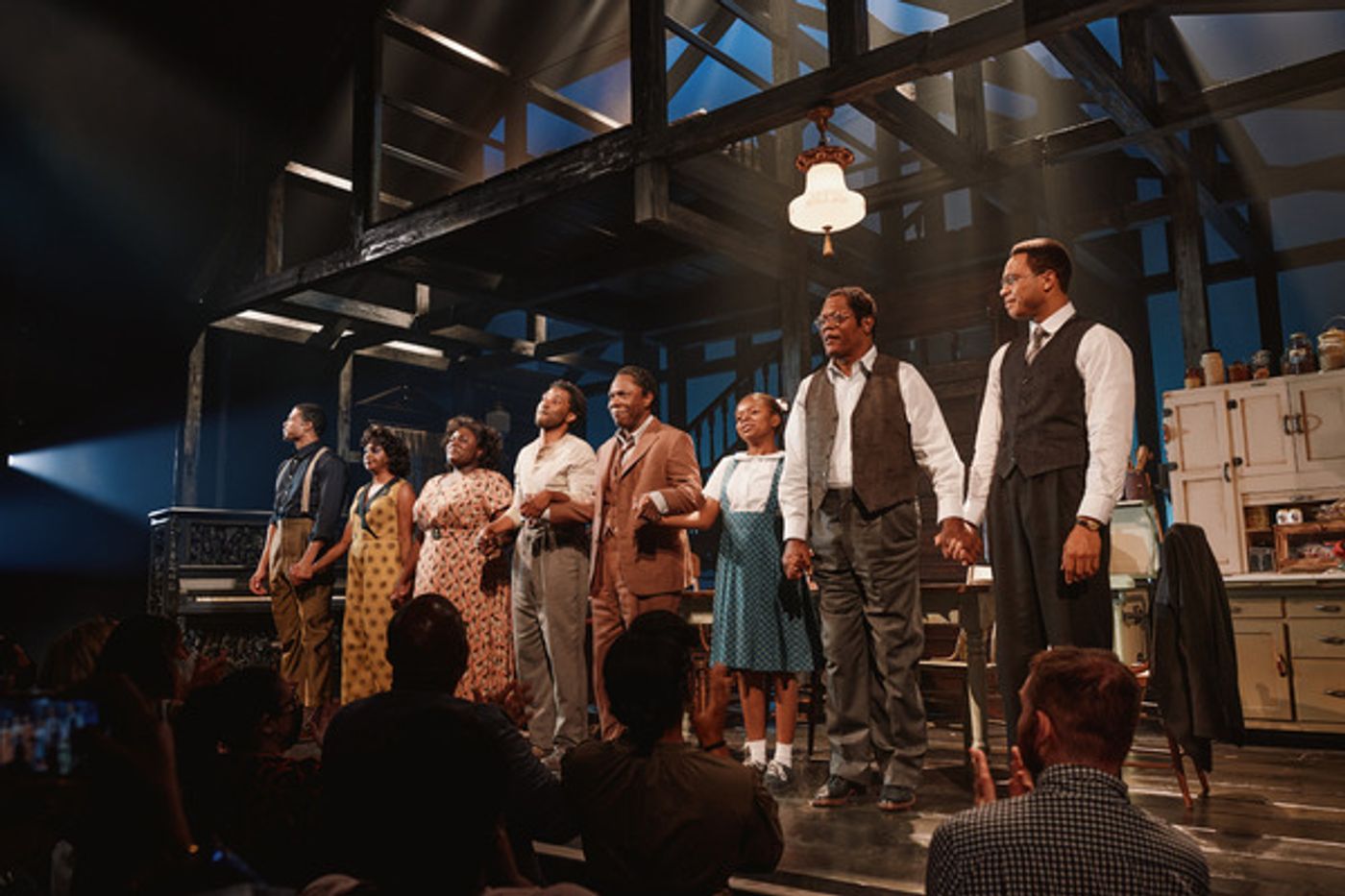 Photos & Video: See Samuel L. Jackson, John David Washington, Danielle Brooks & More at THE PIANO LESSON First Preview  Image