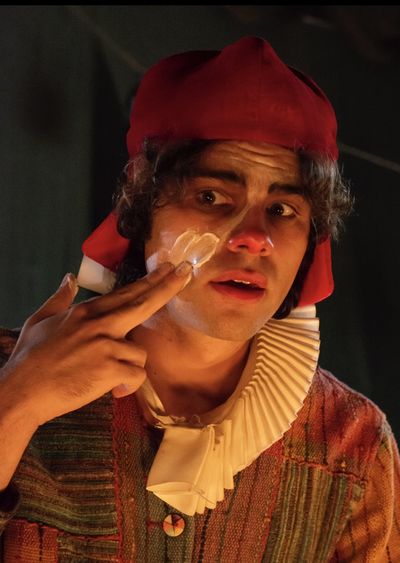 Daniel Coelho as the Fool. Photo