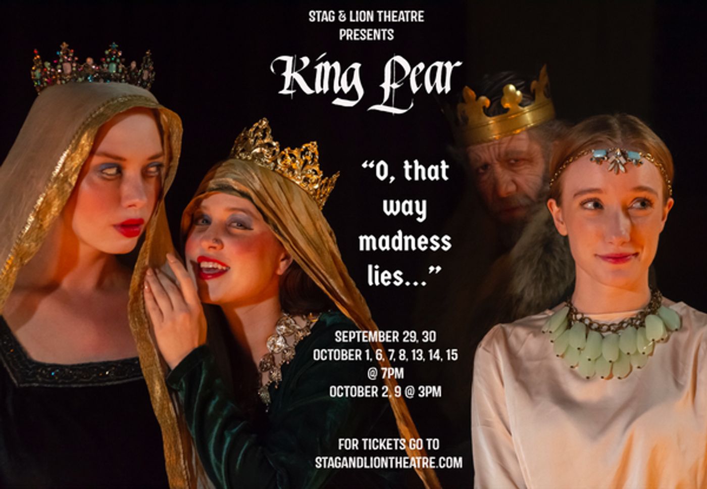 Photos: First Look At the Cast of Stag & Lion's KING LEAR  Image