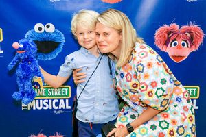 CELIA KEENAN-BOLGER WITH SON, WILLIAM Photo