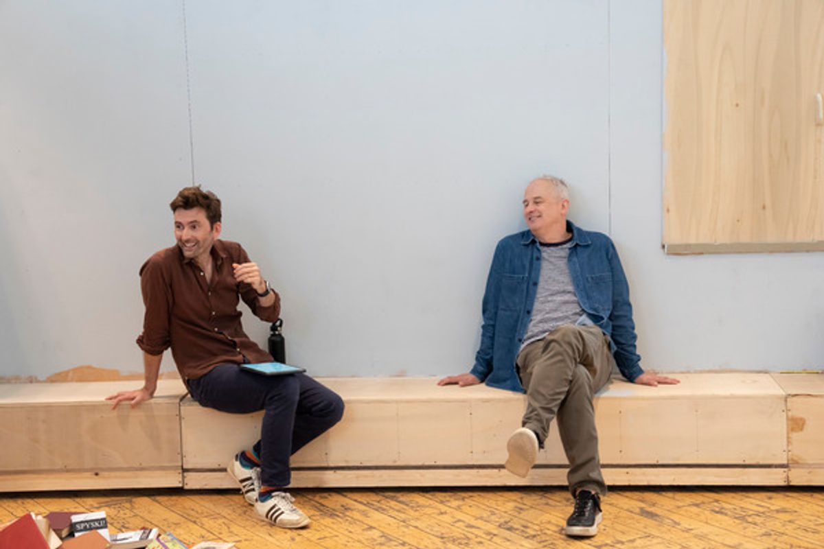 David Tennant, Dominic Cooke at 