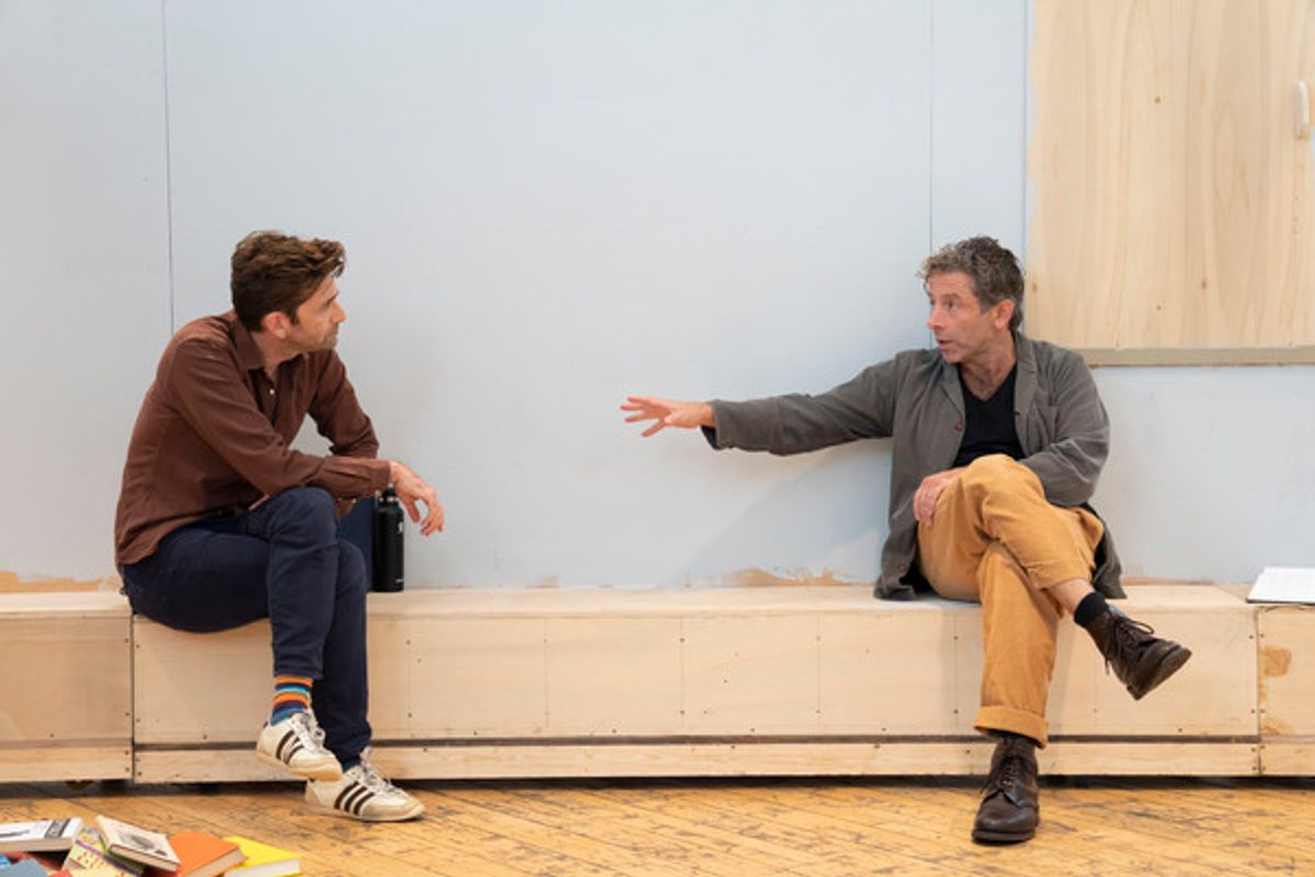 David Tennant, Elliot Levey at 