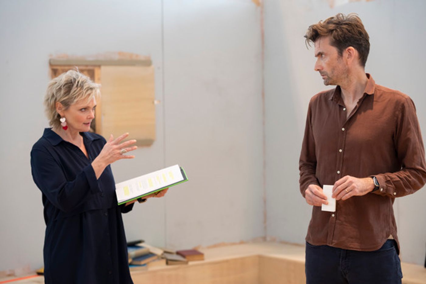 Photos: David Tennant and the Cast of GOOD in Rehearsal  Image