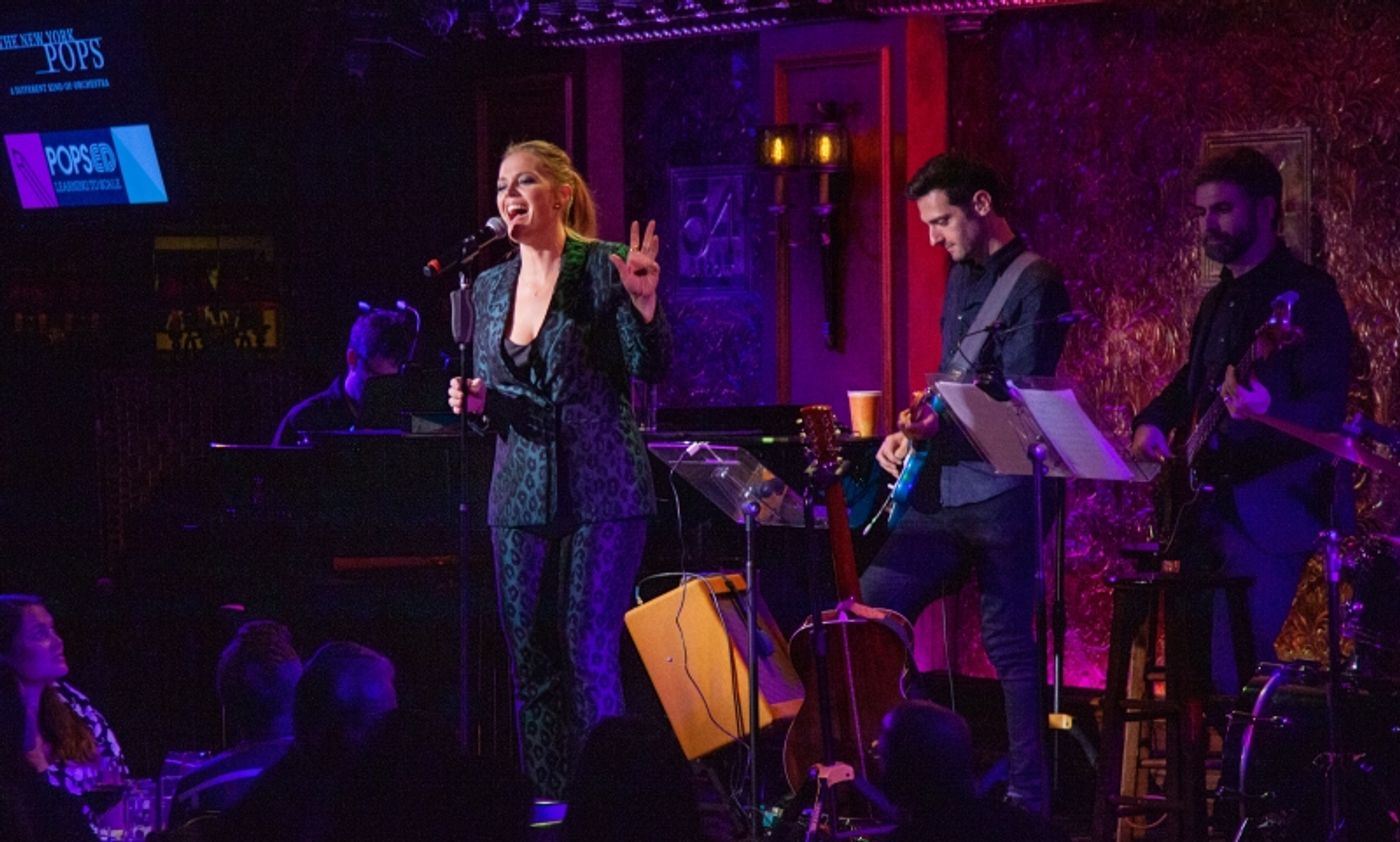 Review: Elizabeth Stanley Owns NEW YORK POPS UNDERGROUND Benefit at 54 Below  Image