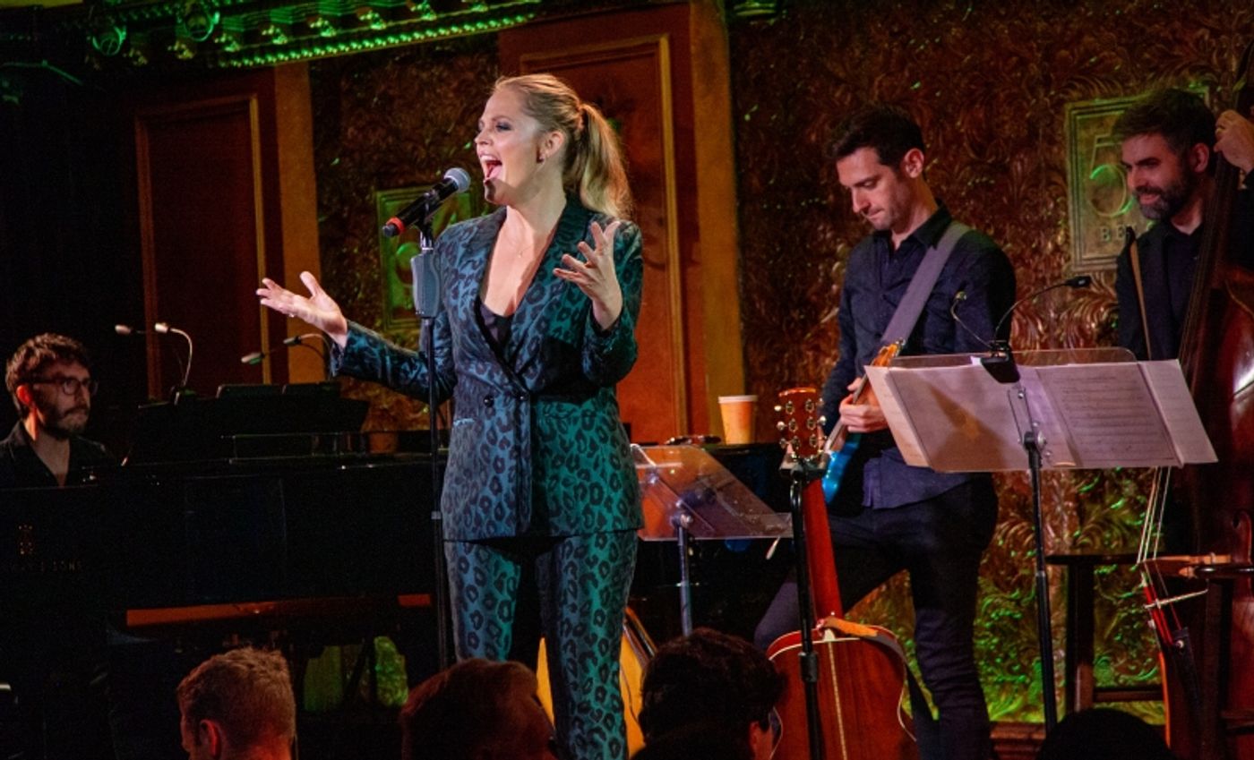 Review: Elizabeth Stanley Owns NEW YORK POPS UNDERGROUND Benefit at 54 Below  Image