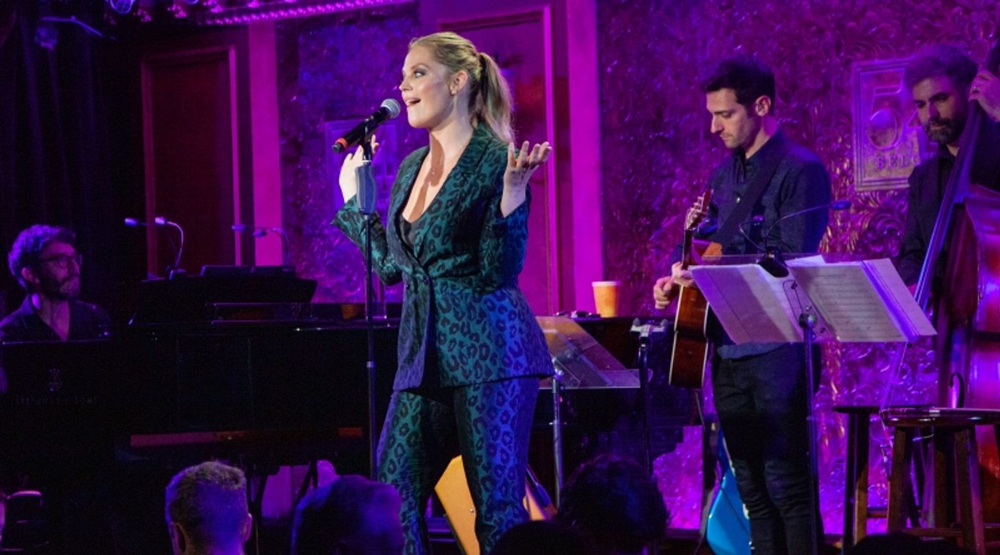 Review: Elizabeth Stanley Owns NEW YORK POPS UNDERGROUND Benefit at 54 Below  Image