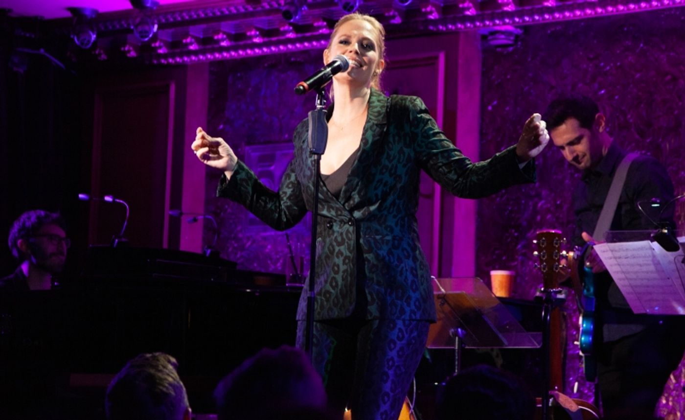 Review: Elizabeth Stanley Owns NEW YORK POPS UNDERGROUND Benefit at 54 Below  Image