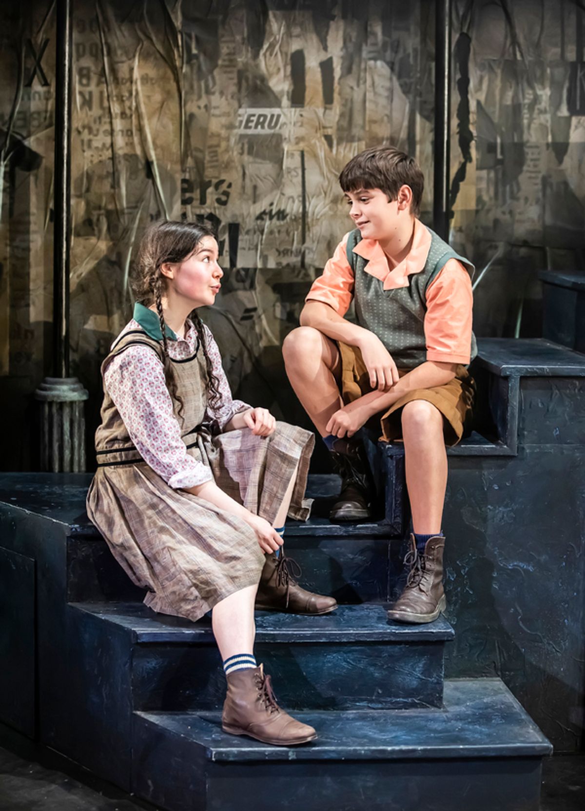 Bea Glancy, Alfie Corbett at Photos: First Look at THE BOOK THIEF World Premiere at the Octagon Theatre Bolton
