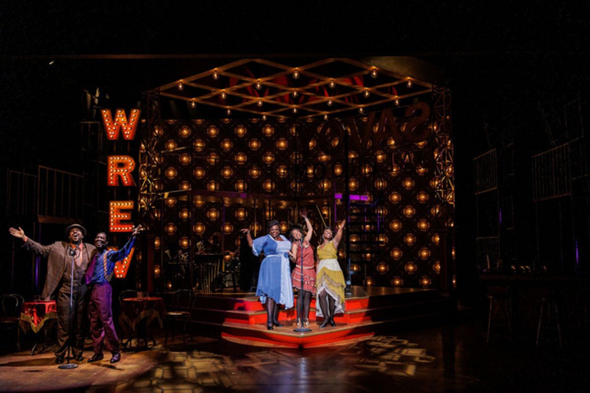 The company at Photos: First Look at Brandi Chavonne Massey & More in AIN'T MISBEHAVIN' at The REV Theatre Company