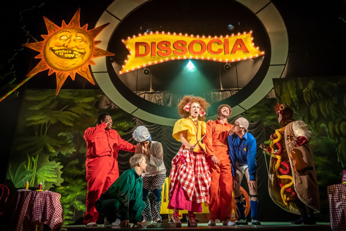 The Company of The Wonderful World of Dissocia at Photos: First Look At Anthony Neilson's THE WONDERFUL WORLD OF DISSOCIA At Theatre Royal Stratford East