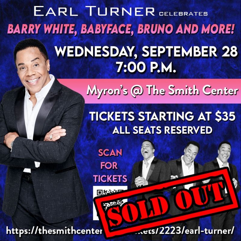 Feature: EARL TURNER talks about life, cruising, and selling out Myron's at The Smith Center Image