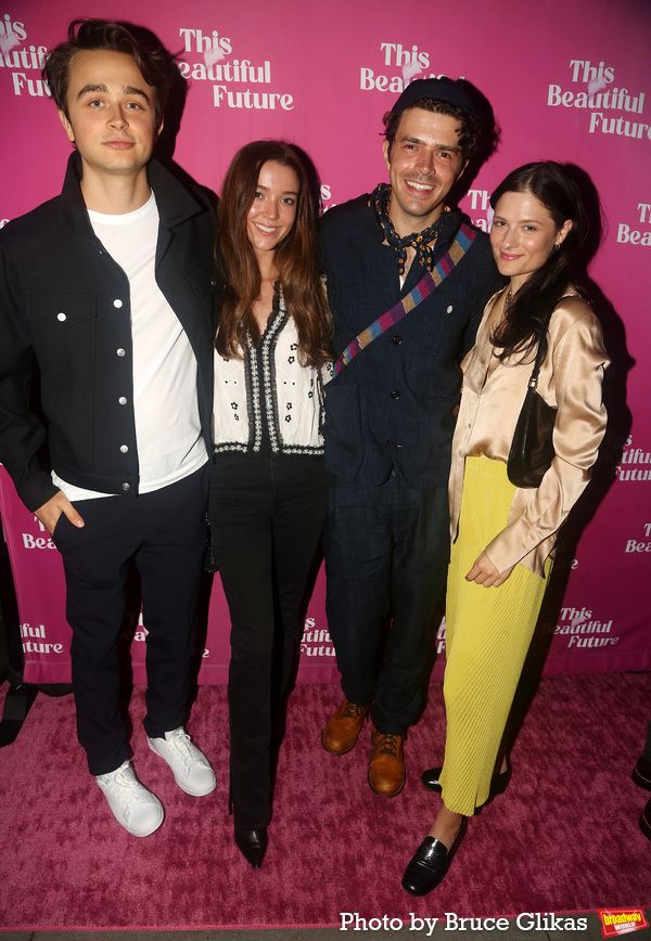 Ben Ahlers, Nicole Brydon Bloom, Harry Richardson and Louisa Jacobson  Photo