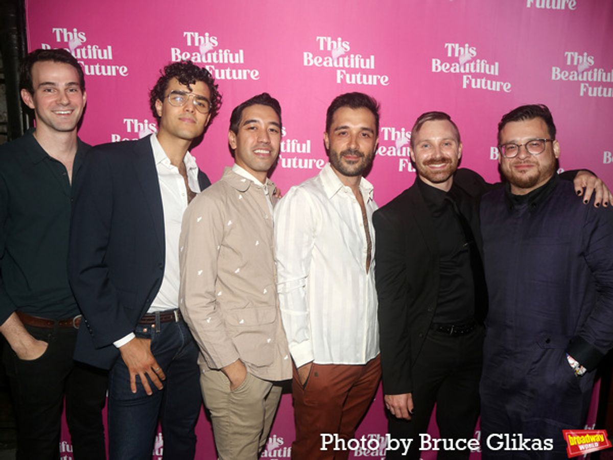 Matt Walker, Frankie Gonzales, Alton Alburo, Frankie J. Alverez, Josh Adams and Christopher Pena at 