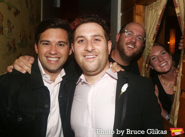 David Manella, Producer Oliver Roth, Greg Nobile and Anne Gordon Photo
