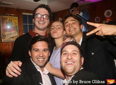 Thomas Laub, David Manella, Renee Rapp, Producer Oliver Roth and Ben Ahlers Photo