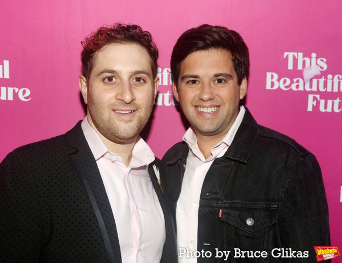 Producer Oliver Roth and David Manella at 