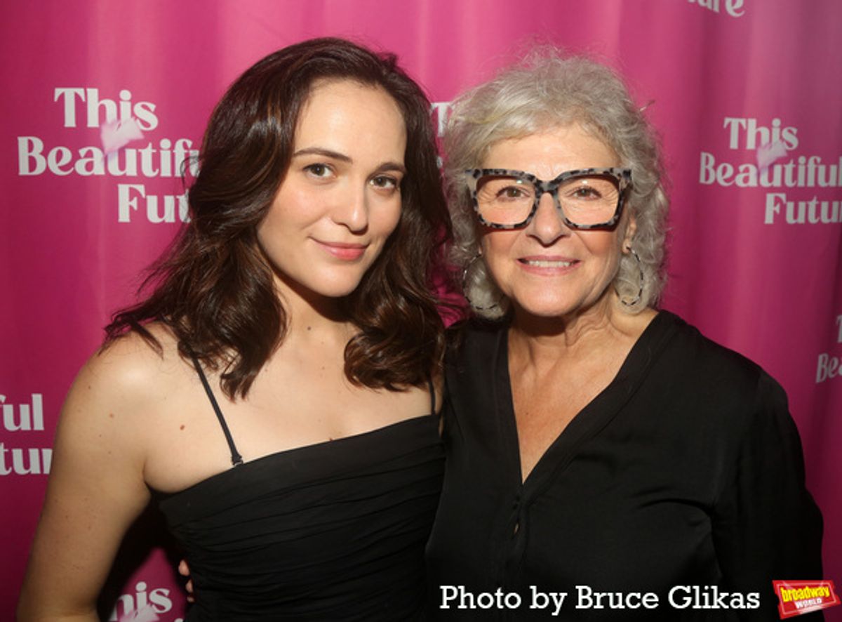 Francesca Carpanini and Angelina Fiordellisi  at 