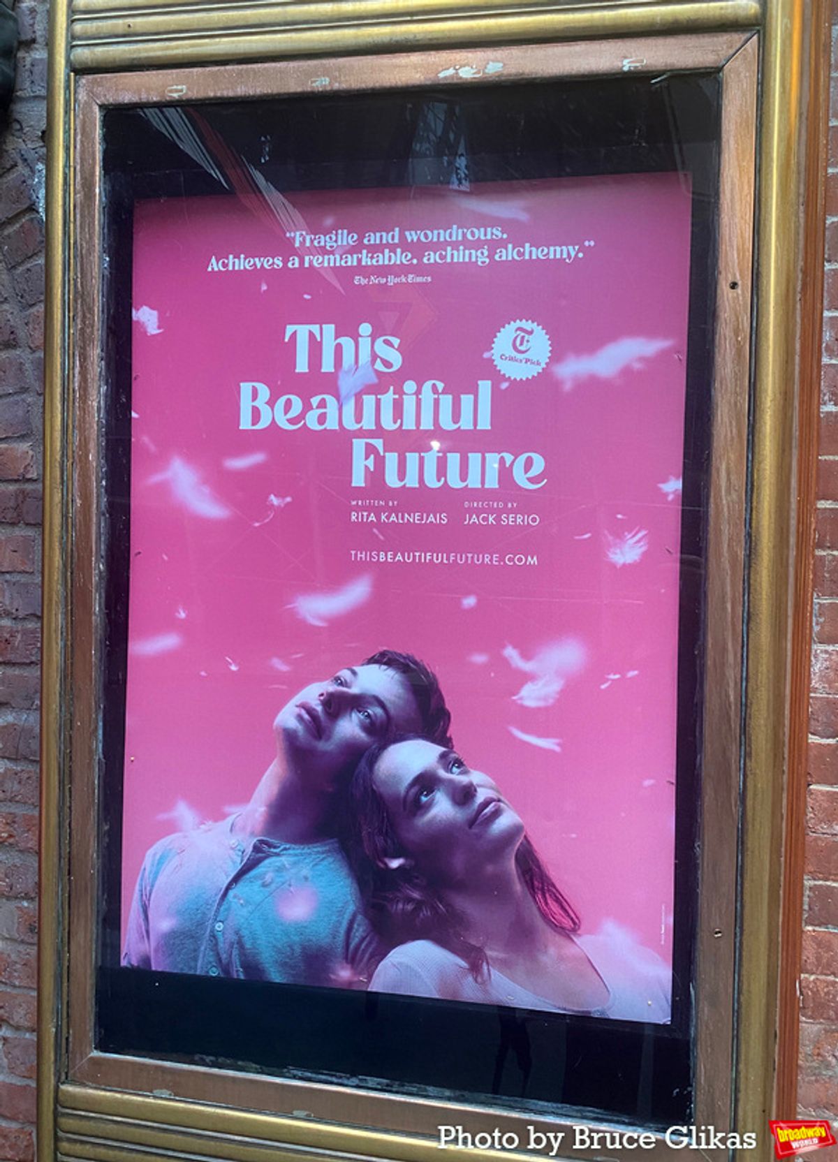Signage at The Cherry Lane Theatre at Photos: THIS BEAUTIFUL FUTURE Opens Off-Broadway