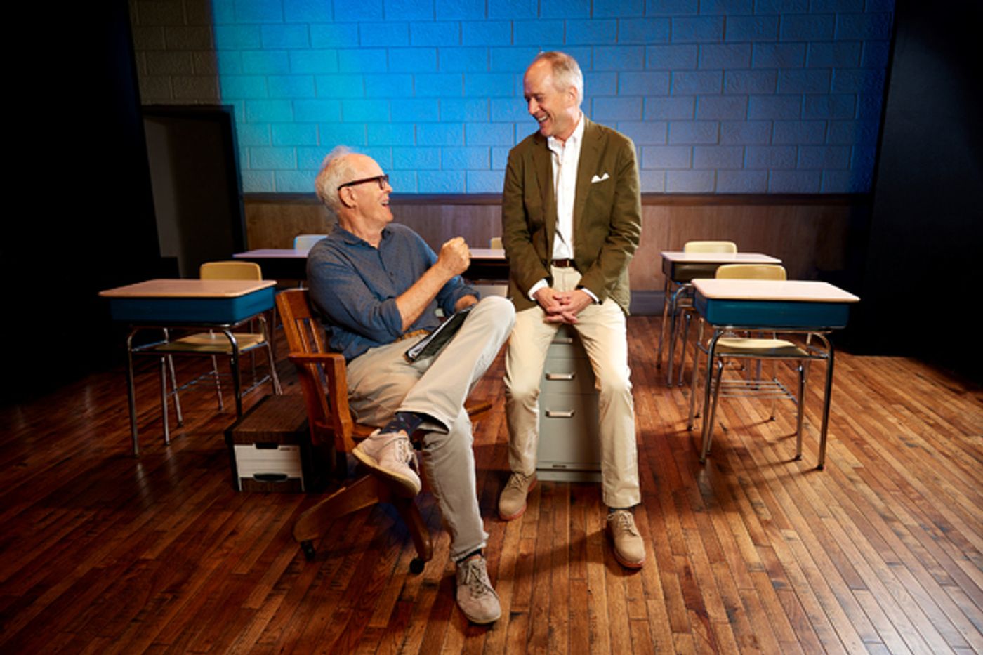 Photos: Douglas McGrath and John Lithgow in Rehearsal For EVERYTHING'S FINE  Image
