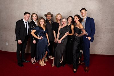 Eleanor Holdridge and the cast  Photo