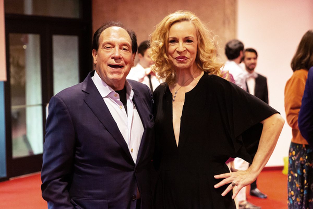 Ken Ludwig and Ellen Harvey at 