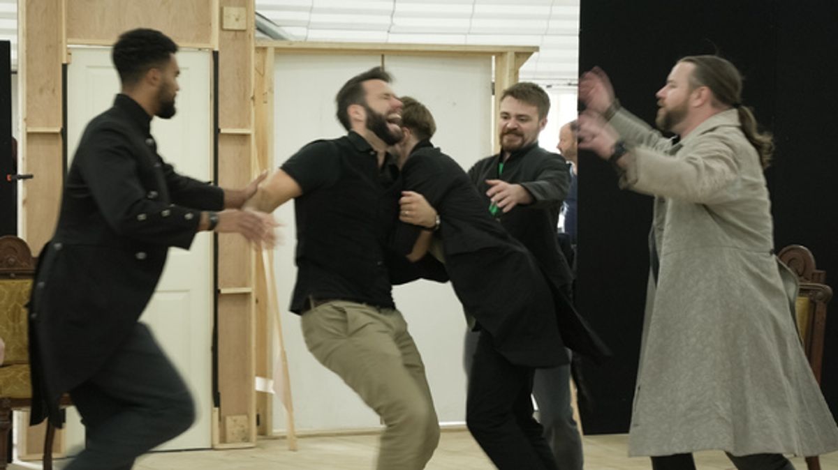 The Cast of TOSCA at Photos: In Rehearsal For TOSCA At English National Opera