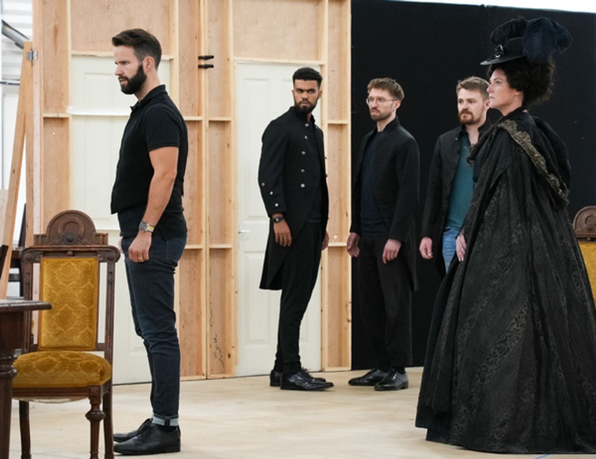 The Cast of TOSCA at Photos: In Rehearsal For TOSCA At English National Opera