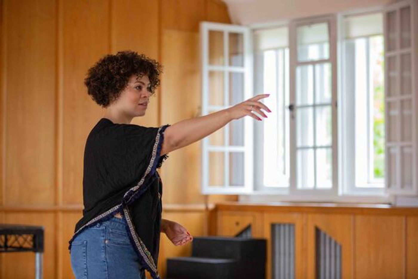 Photos: Go Inside Rehearsal for DMITRY at Marylebone Theatre  Image