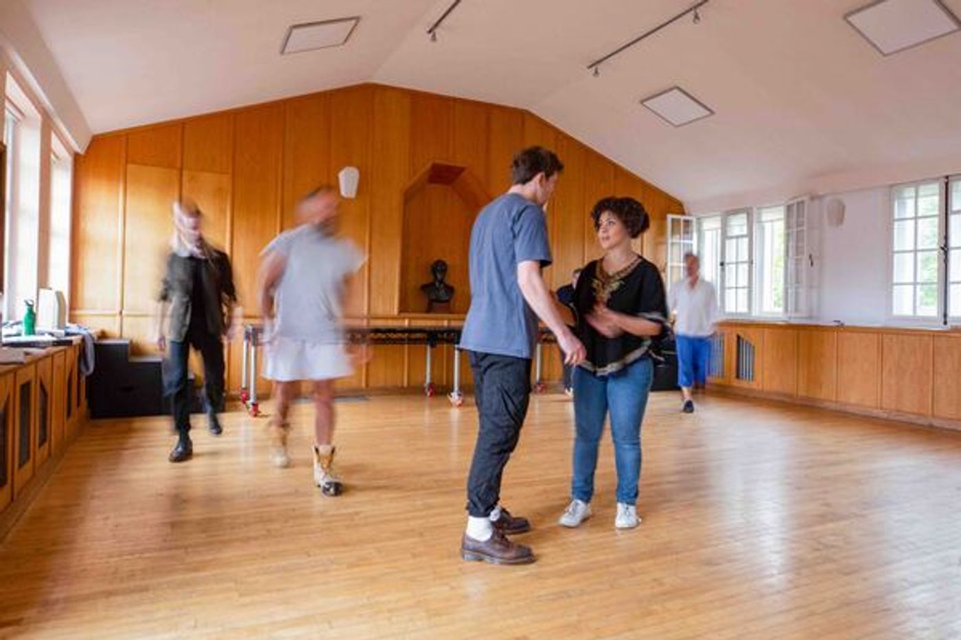 Photos: Go Inside Rehearsal for DMITRY at Marylebone Theatre  Image