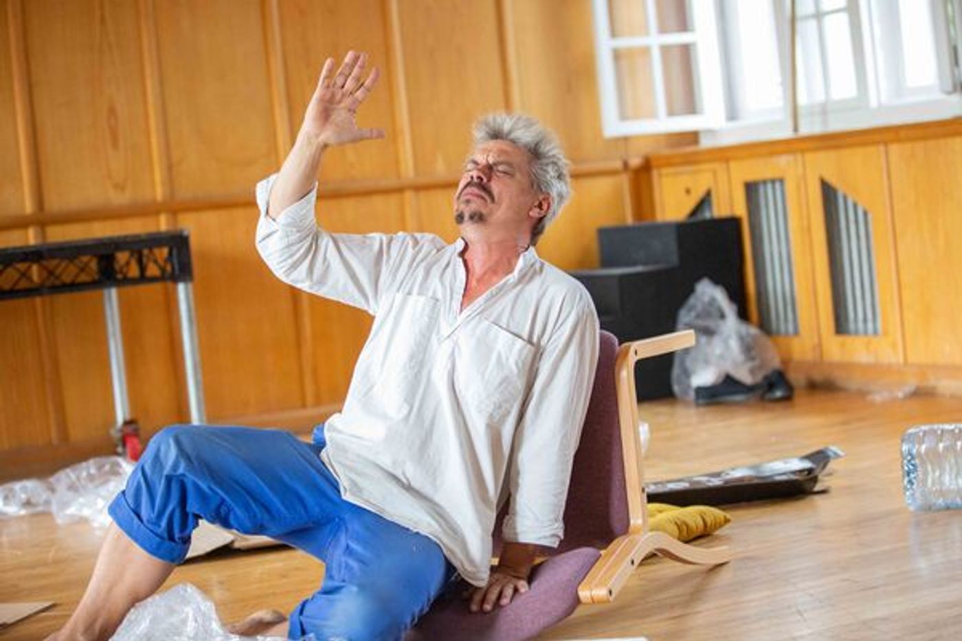 Photos: Go Inside Rehearsal for DMITRY at Marylebone Theatre  Image