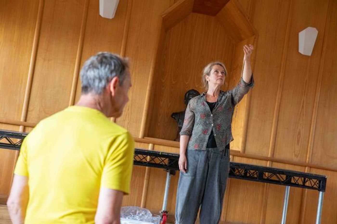 Photos: Go Inside Rehearsal for DMITRY at Marylebone Theatre  Image
