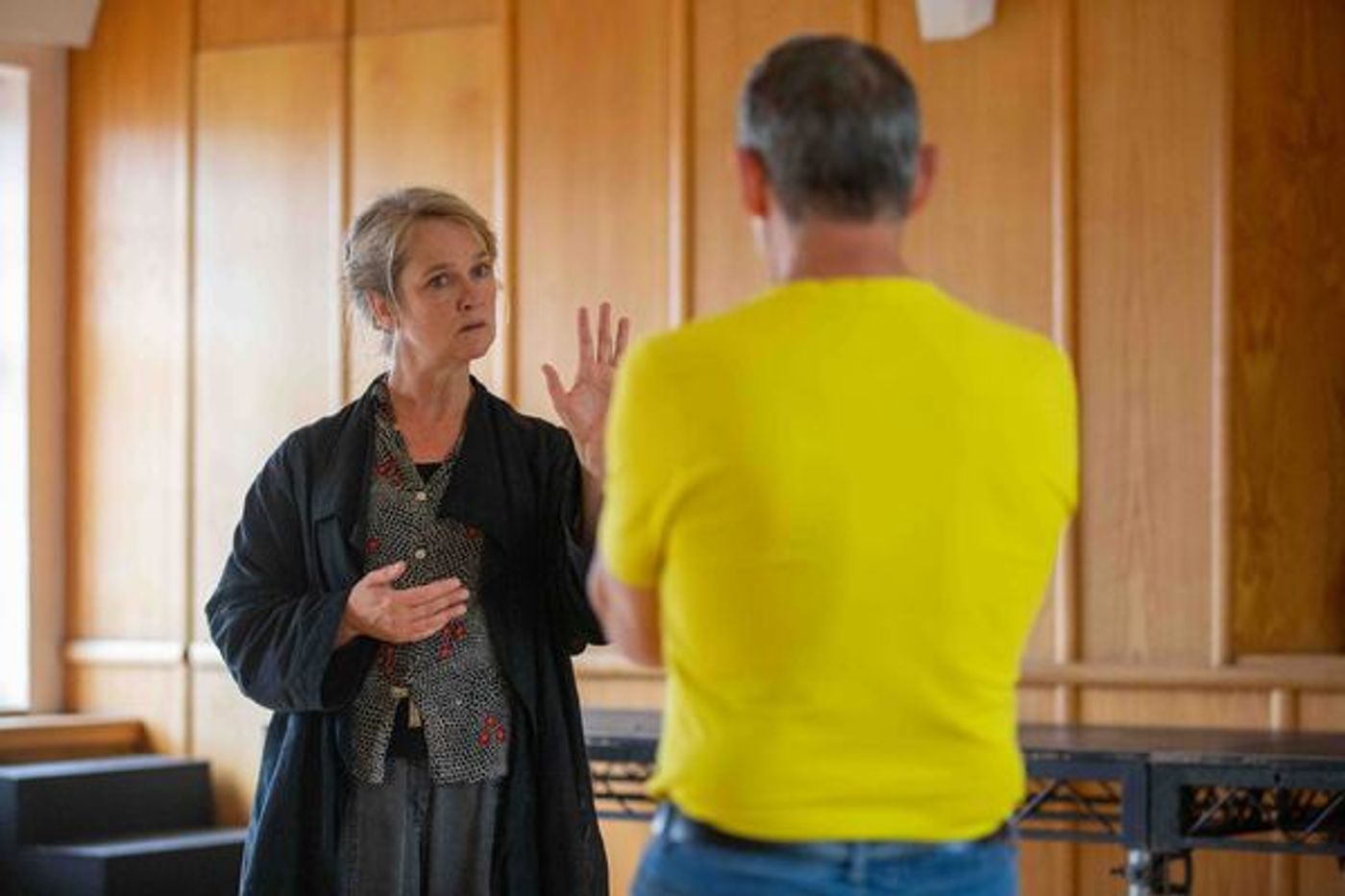 Photos: Go Inside Rehearsal for DMITRY at Marylebone Theatre  Image