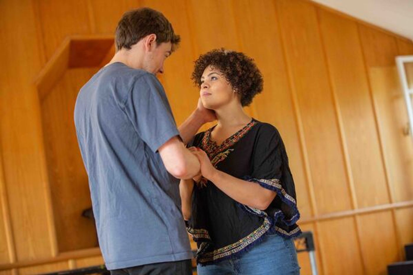 Photos: Go Inside Rehearsal for DMITRY at Marylebone Theatre  Image
