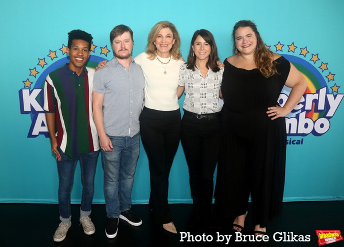 Justin Cooley, Steven Boyer, Victoria Clark, Alli Mauzey and Bonnie Milligan at 