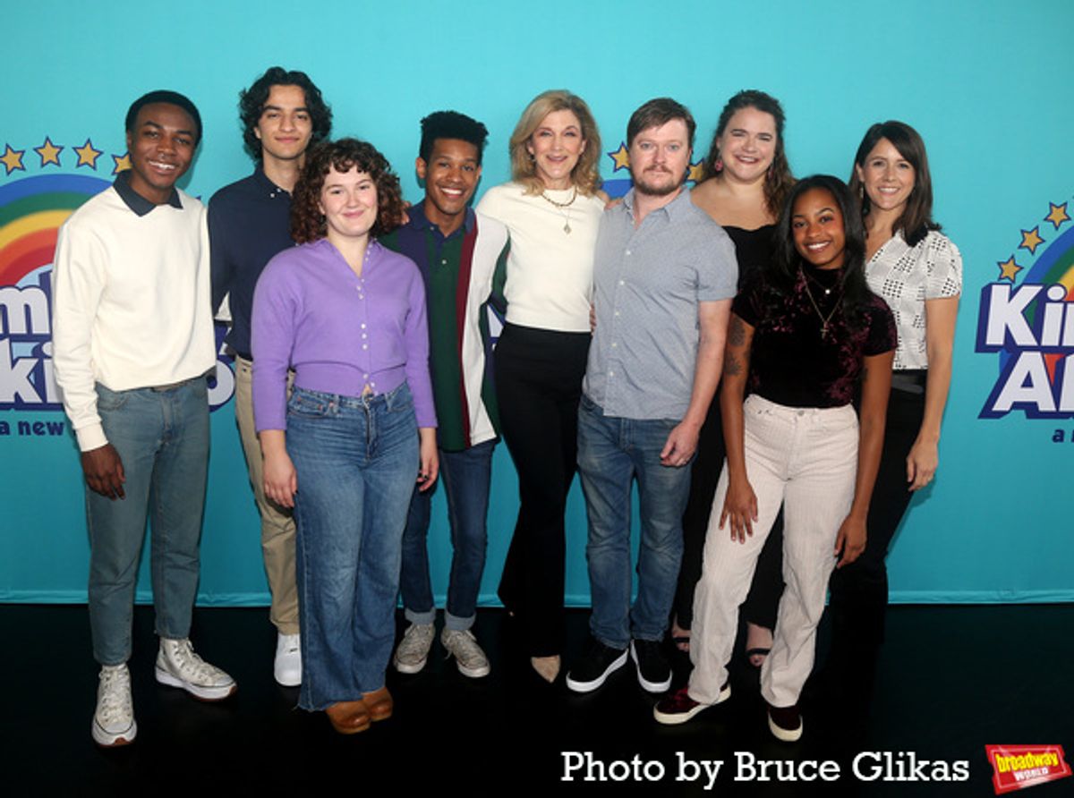 Fernell Hogan, Michael Iskander, Nina White, Justin Cooley, Victoria Clark, Steven Boyer, Bonnie Milligan, Olivia Elease Hardy and Alli Mauzey at 