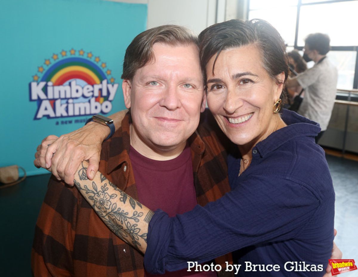 David Lindsay-Abaire and Jeanine Tesori at 
