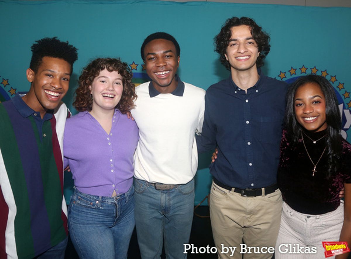Justin Cooley, Nina White, Fernell Hogan II, Michael Iskander and Olivia Elease Hardy  at 