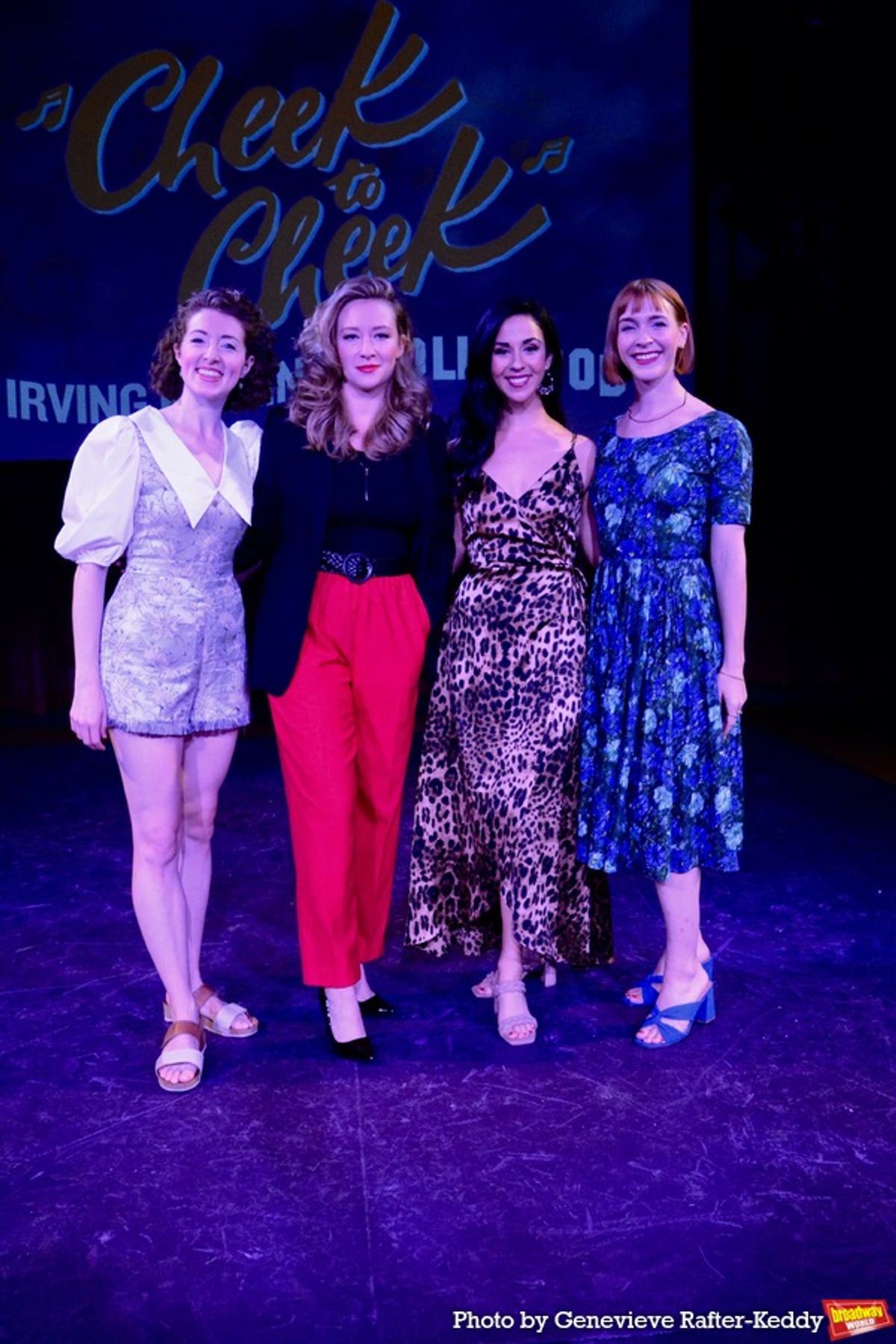 Darien Crago, Kaitlyn Davidson, Melinda Porto and Corinne Munsch at 