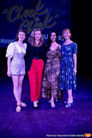 Darien Crago, Kaitlyn Davidson, Melinda Porto and Corinne Munsch Photo