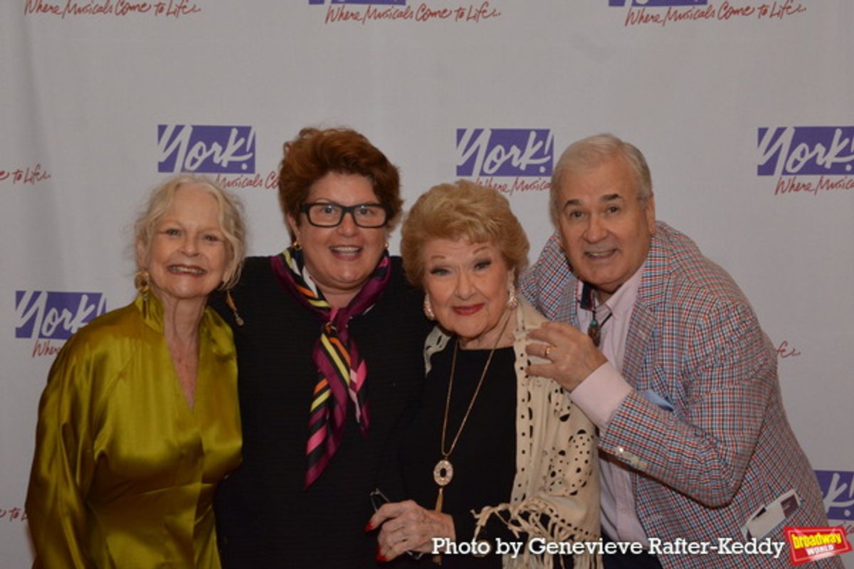 Penny Fuller, Klea Blackhurst, Marilyn Maye and Lee Roy Reams at 