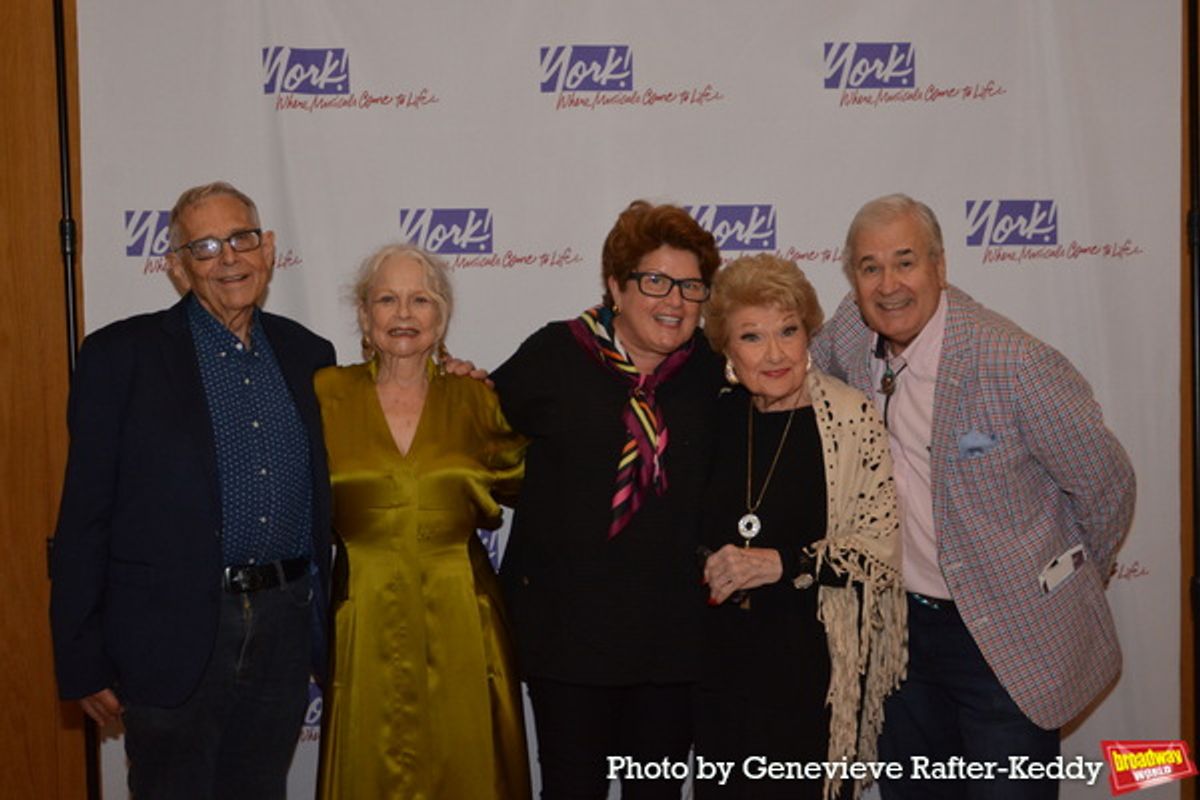 Richard Maltby, Jr., Penny Fuller, Klea Blackhurst, Marilyn Maye and Lee Roy Reams at 