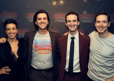 Ashley Marinelli, Jonathan Hogue, Michael Kaish, and Nick Flatto Photo