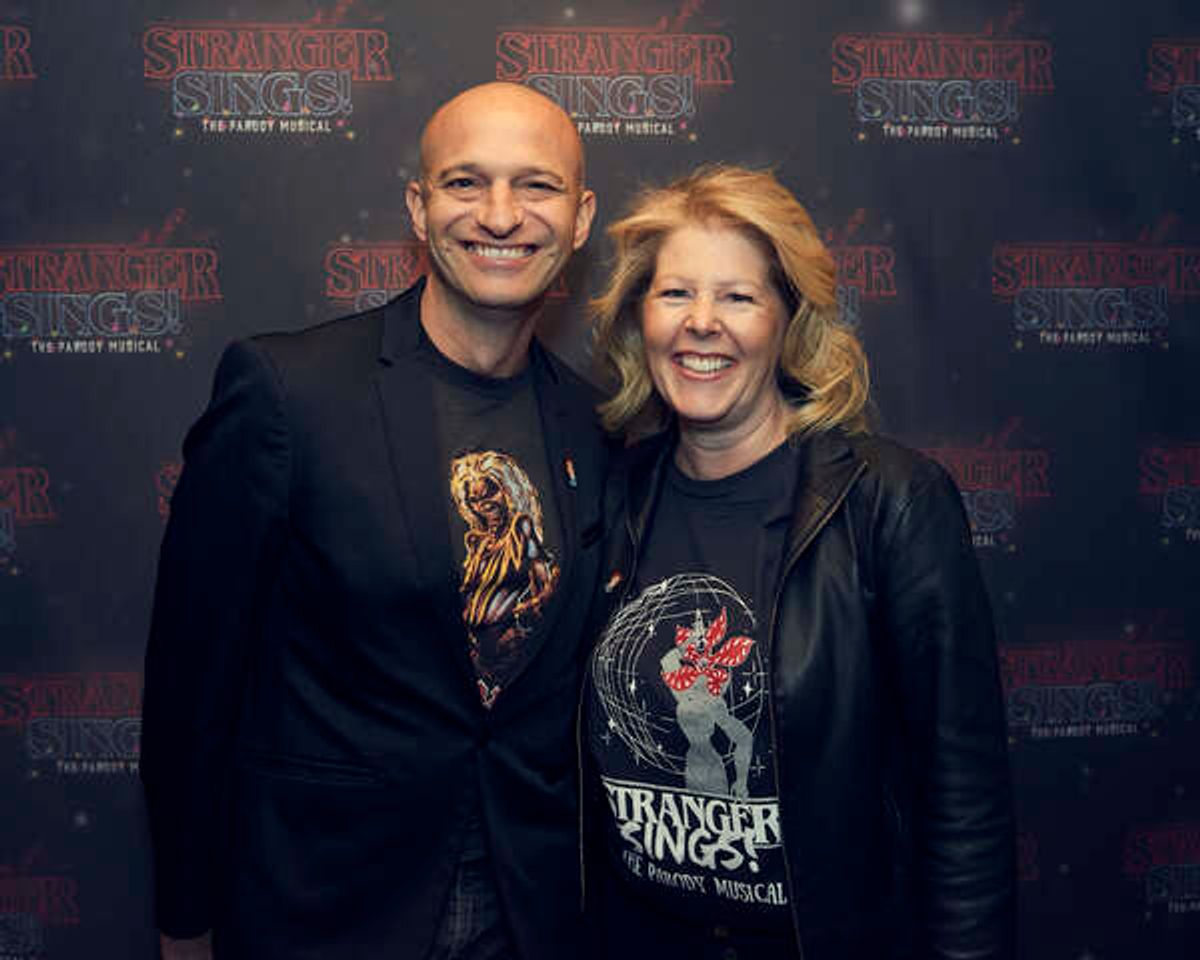 Larry Rogowsky and Sue Gilad at 