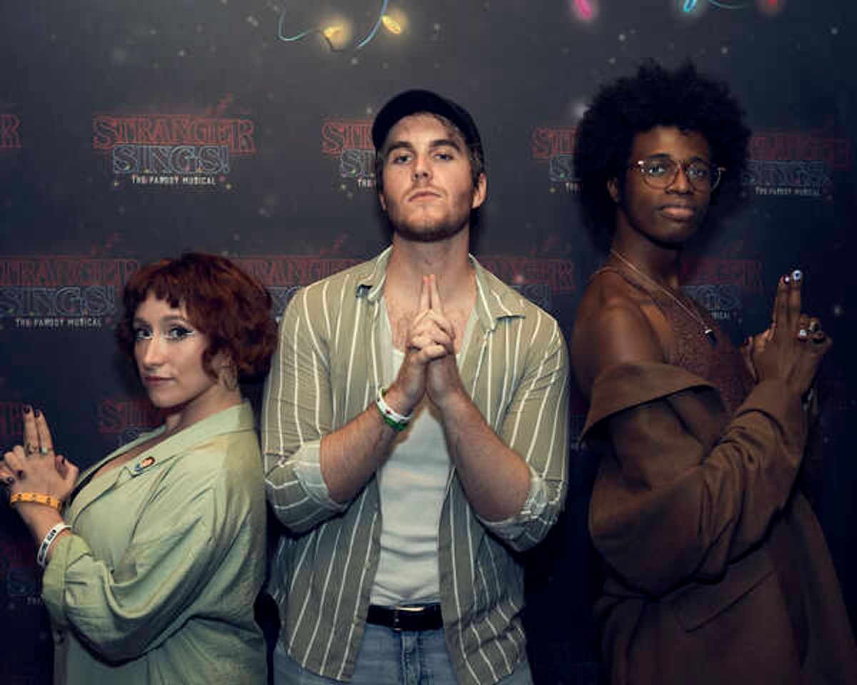 Hannah Clarke Levine, Dashiell Gregory, and Jean Christian Barry  at 