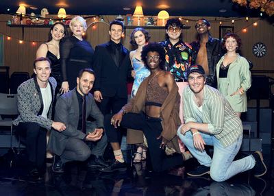The cast  Photo